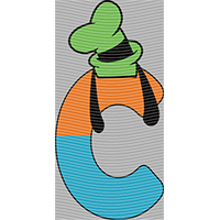 Cartoon letters-CL 198